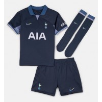 Tottenham Hotspur Cristian Romero #17 Udebane Trøje Børn 2023-24 Kortærmet (+ Korte bukser)